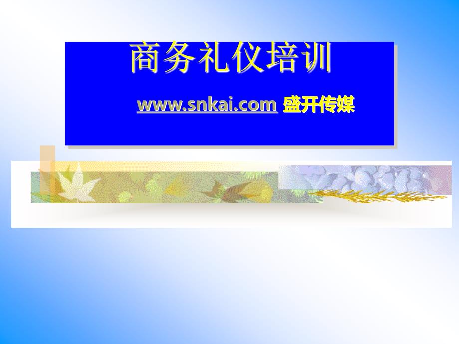 公司商务礼仪培训课件.ppt_第1页