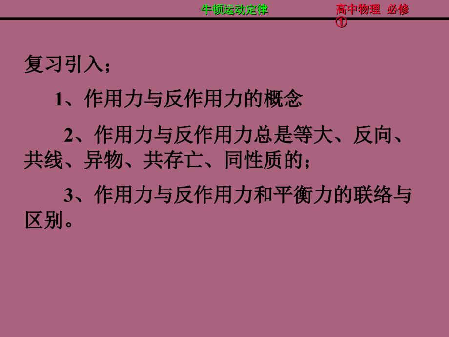 实验探究牛顿第二定律ppt课件_第1页