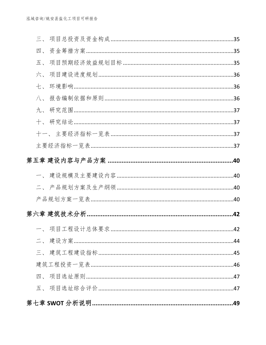 姚安县盐化工项目可研报告_第2页