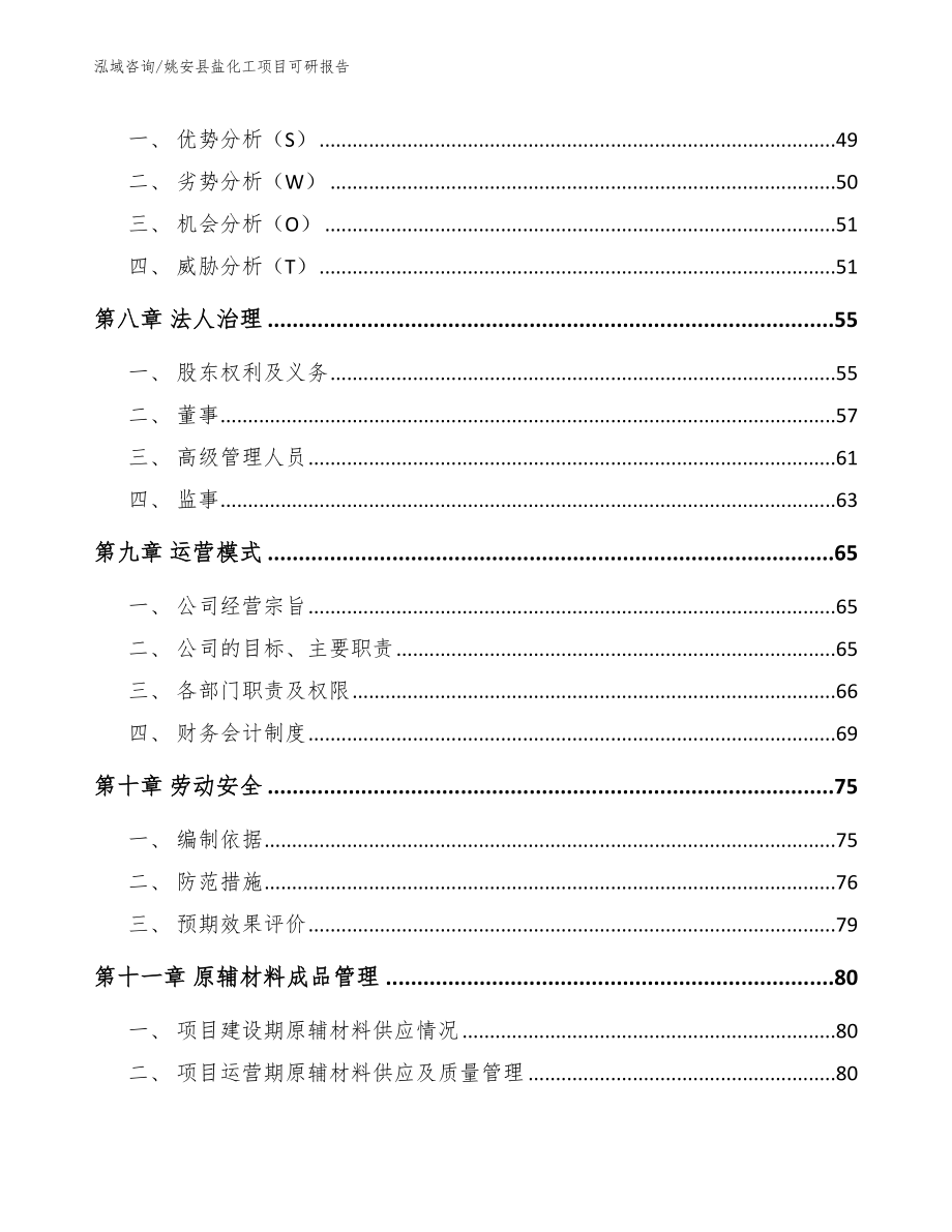 姚安县盐化工项目可研报告_第3页