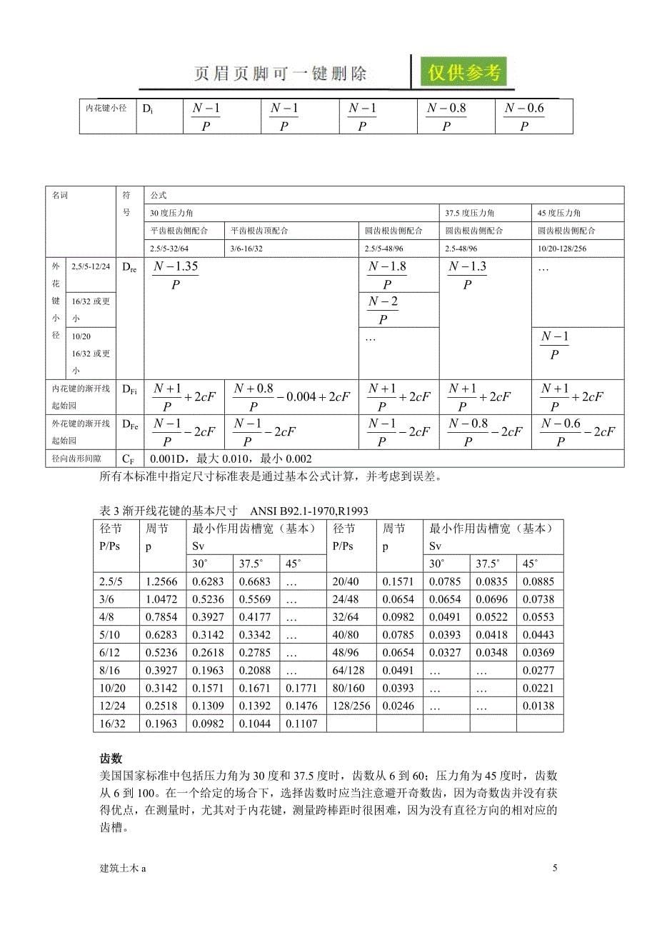 花键标准[苍松文书]_第5页