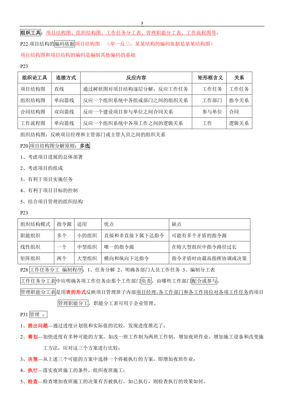 2017年一级建造师《建设工程项目管理》重点浓缩.doc_第3页