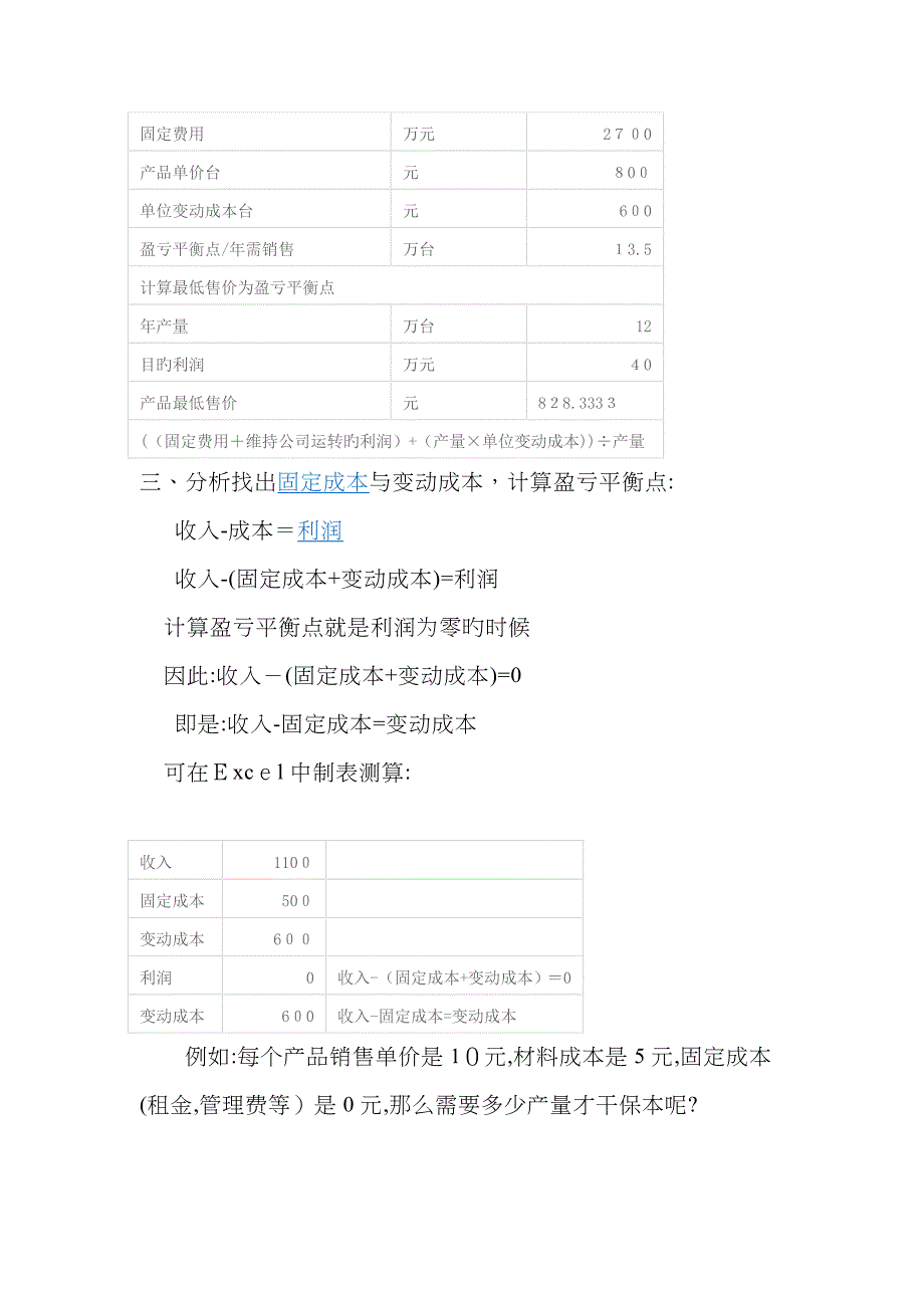 盈亏平衡点计算公式_第4页