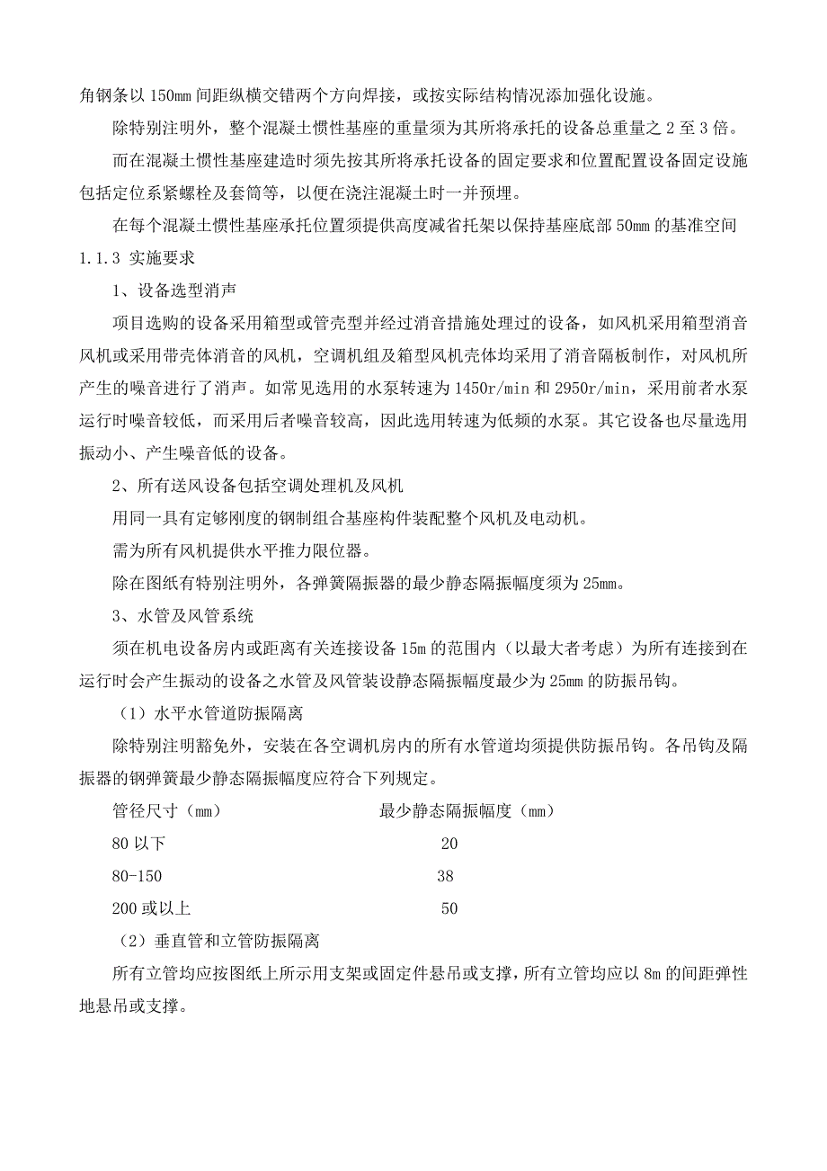 机电设备的噪声、减震控制方案_第4页