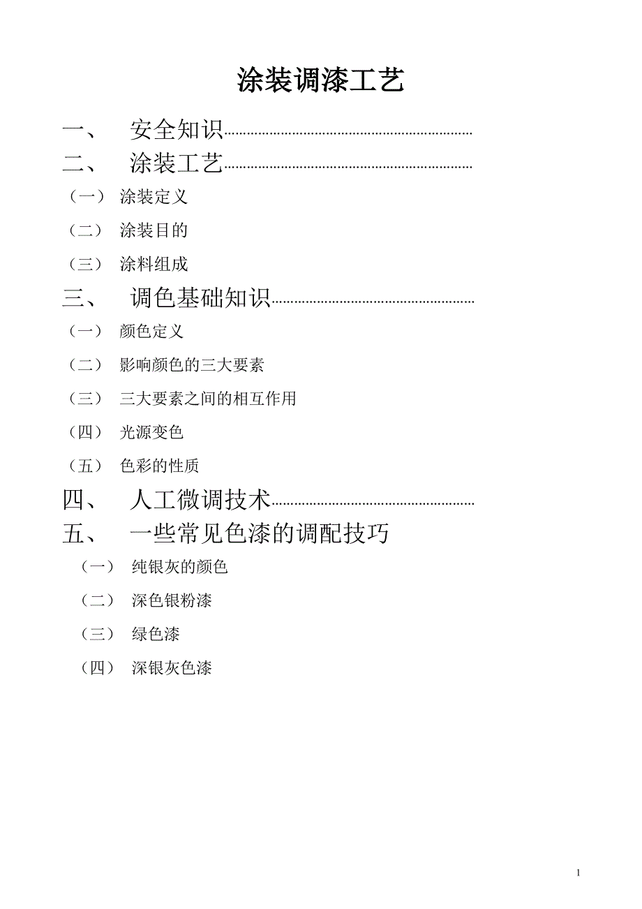 汽车维修整形1111.doc_第1页