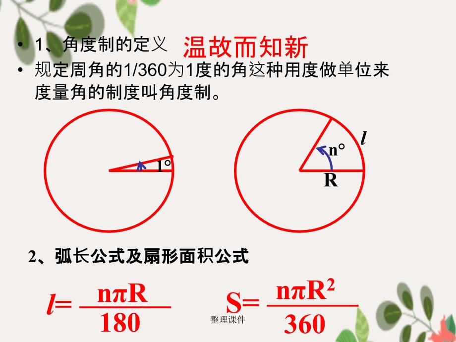 201x高中数学1.1.2弧度制新人教A版必修_第2页