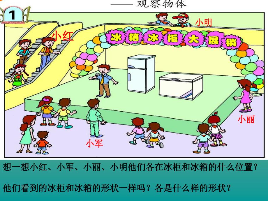 (青岛版)四级数学下册课件-观察事物_第3页