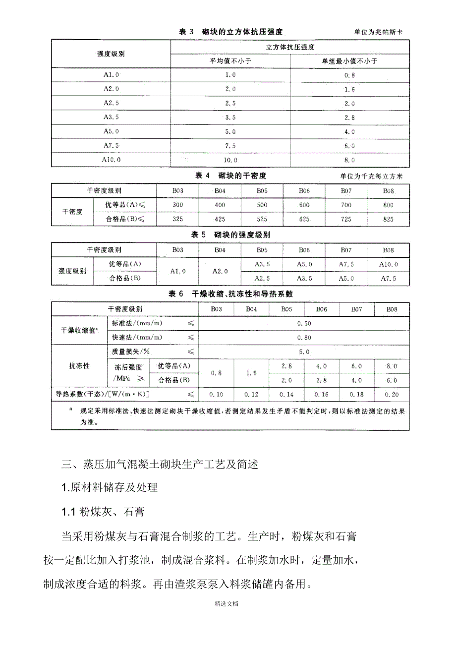 蒸压加气混凝土砌块技术参数_第3页