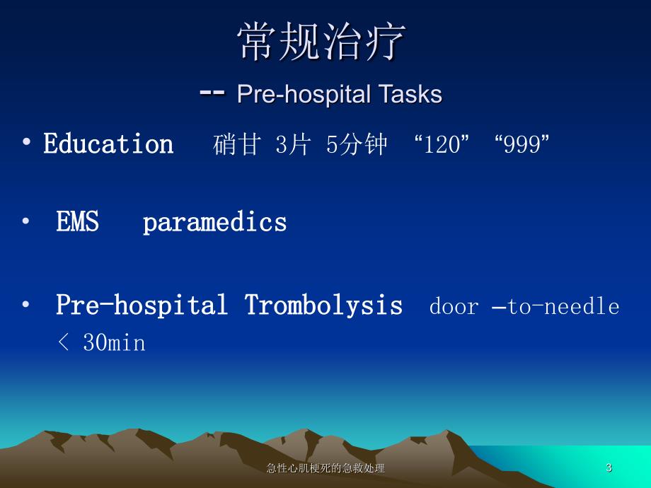 急性心肌梗死的急救处理课件_第3页