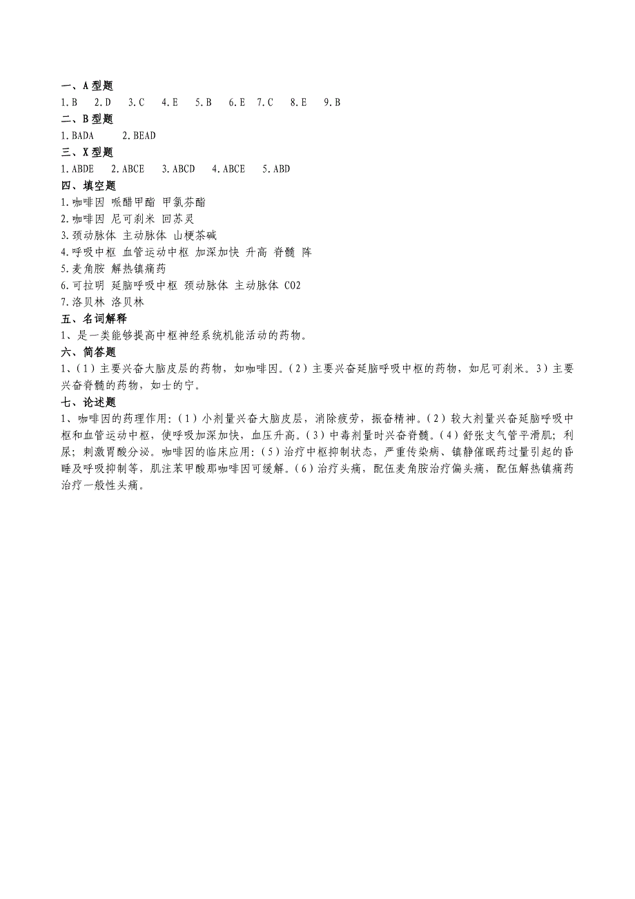 第十七章中枢兴奋药题.doc_第3页