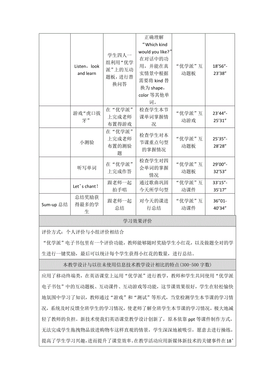 1【信息技术与学科整合课例】《Lesson15Whichkindwouldyoulike？》教学设计.docx_第3页