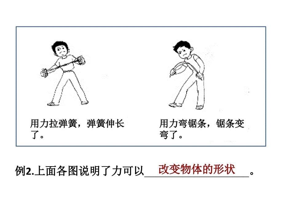 人教版八年级物理下册第七章力单元复习专题ppt课件_第5页