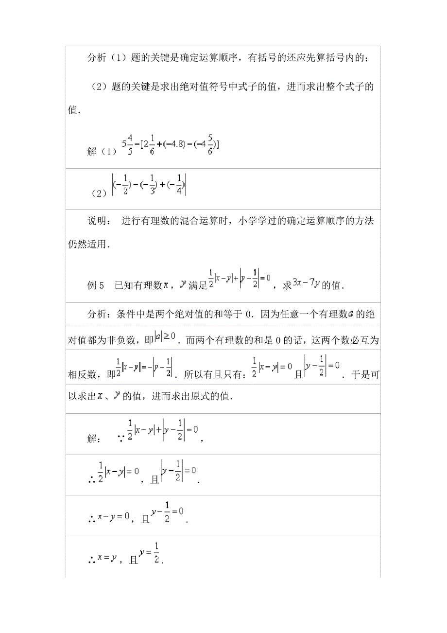 有理数的加减混合运算典型例题_第4页