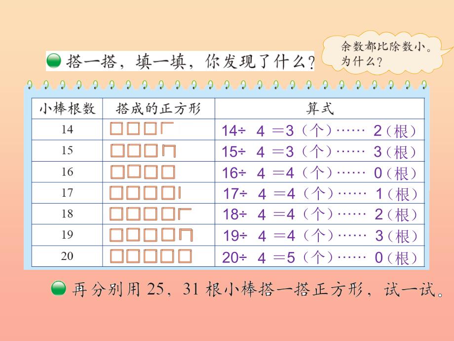 二年级数学下册一除法2搭一搭一课件2北师大版_第3页