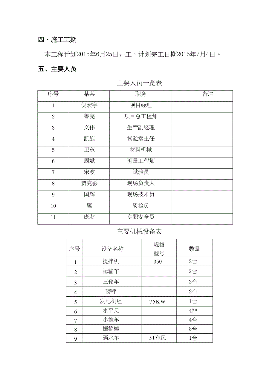 C25片石混凝土路肩施工方案设计(DOC 16页)_第2页