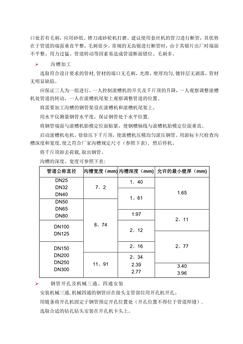 【建筑施工方案】给水及消防管道施工方案_第3页