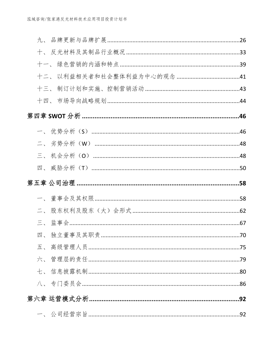 张家港反光材料技术应用项目投资计划书_第2页