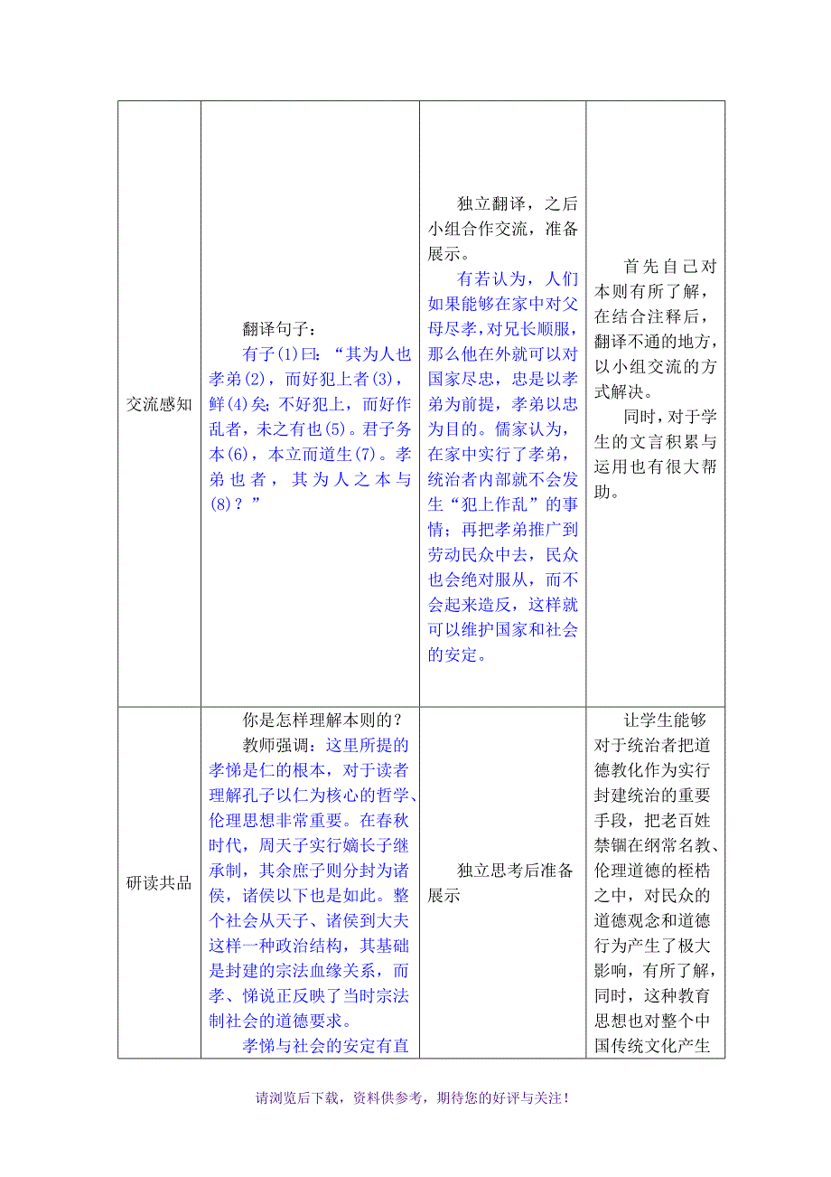 《论语》孝篇教案_第2页