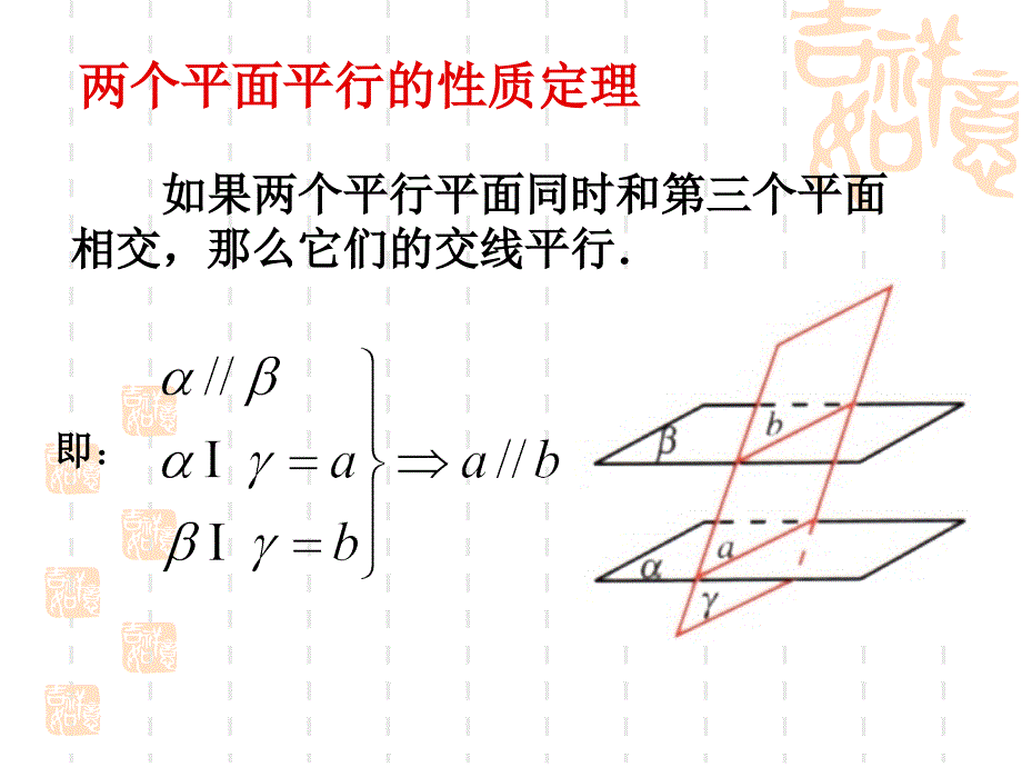 522平面与平面平行的性质_第4页