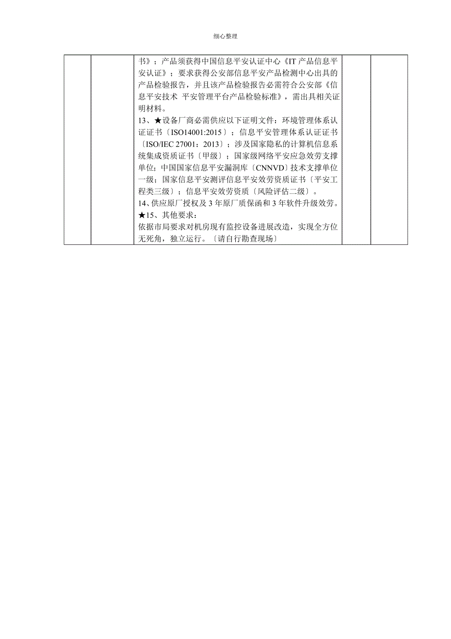 采购内容及技术参数要求 (2)_第4页