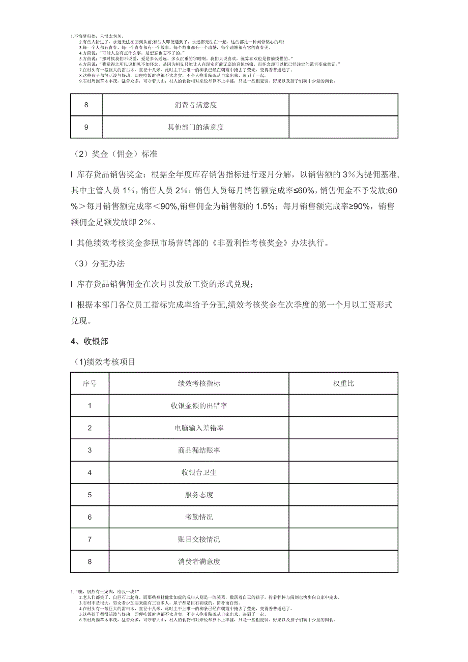 商业地产招商部的绩效考评_第4页