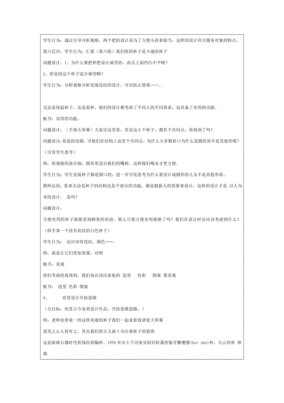 修改教学设计（教案）模板 (2).doc_第4页