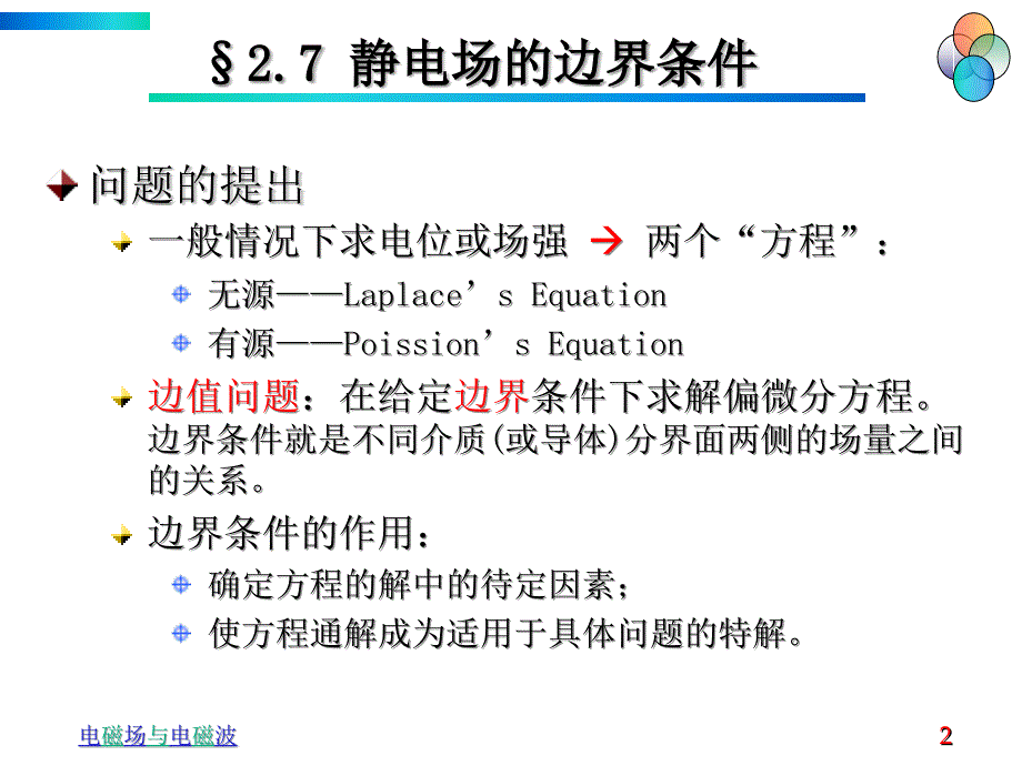 静电场边界条件10学时_第2页