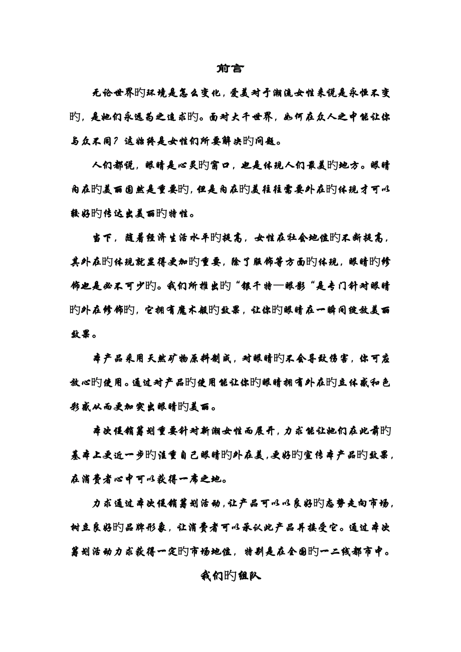 银千特眼影上市促销专题策划书_第2页