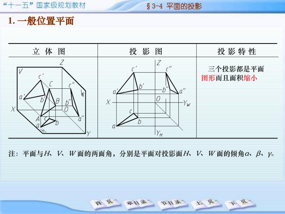 机械制图：03.点、直线、平面的投影4_第4页