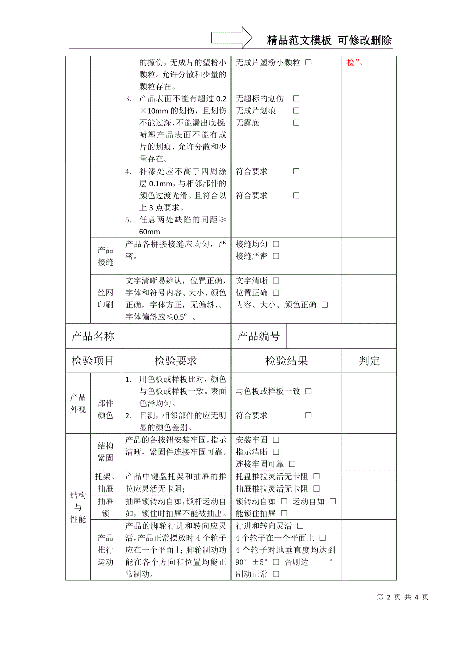 产品检验报告范文_第2页