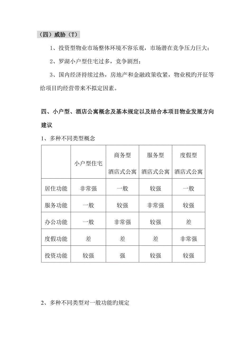 连锁酒店专项项目定位分析报告书_第5页