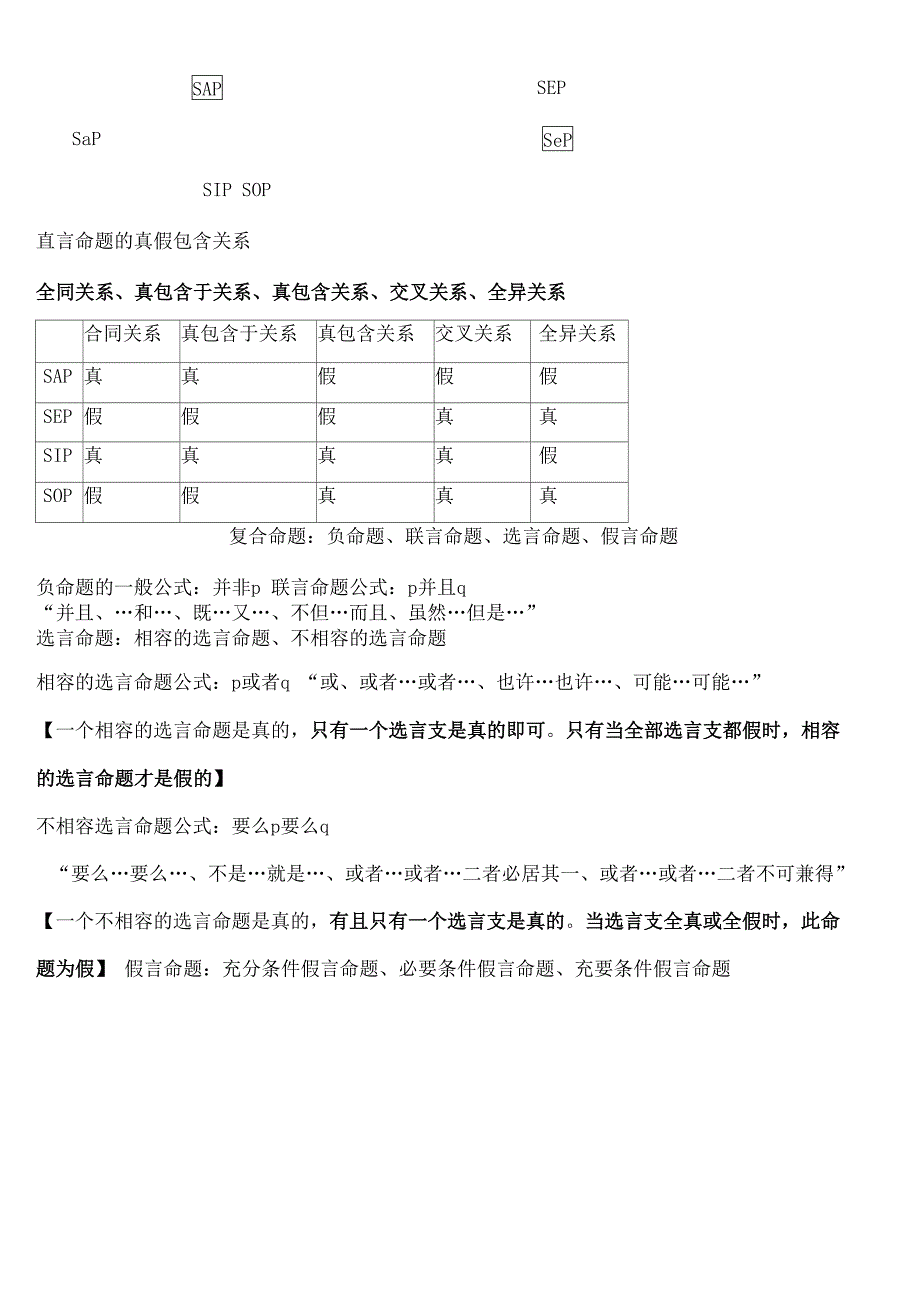 逻辑判断推理中常用的逻辑公式_第3页