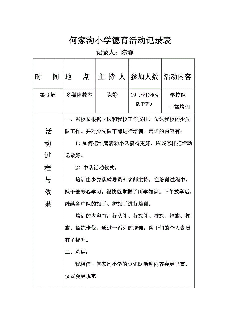 hjg小学德育活动记录表_第3页