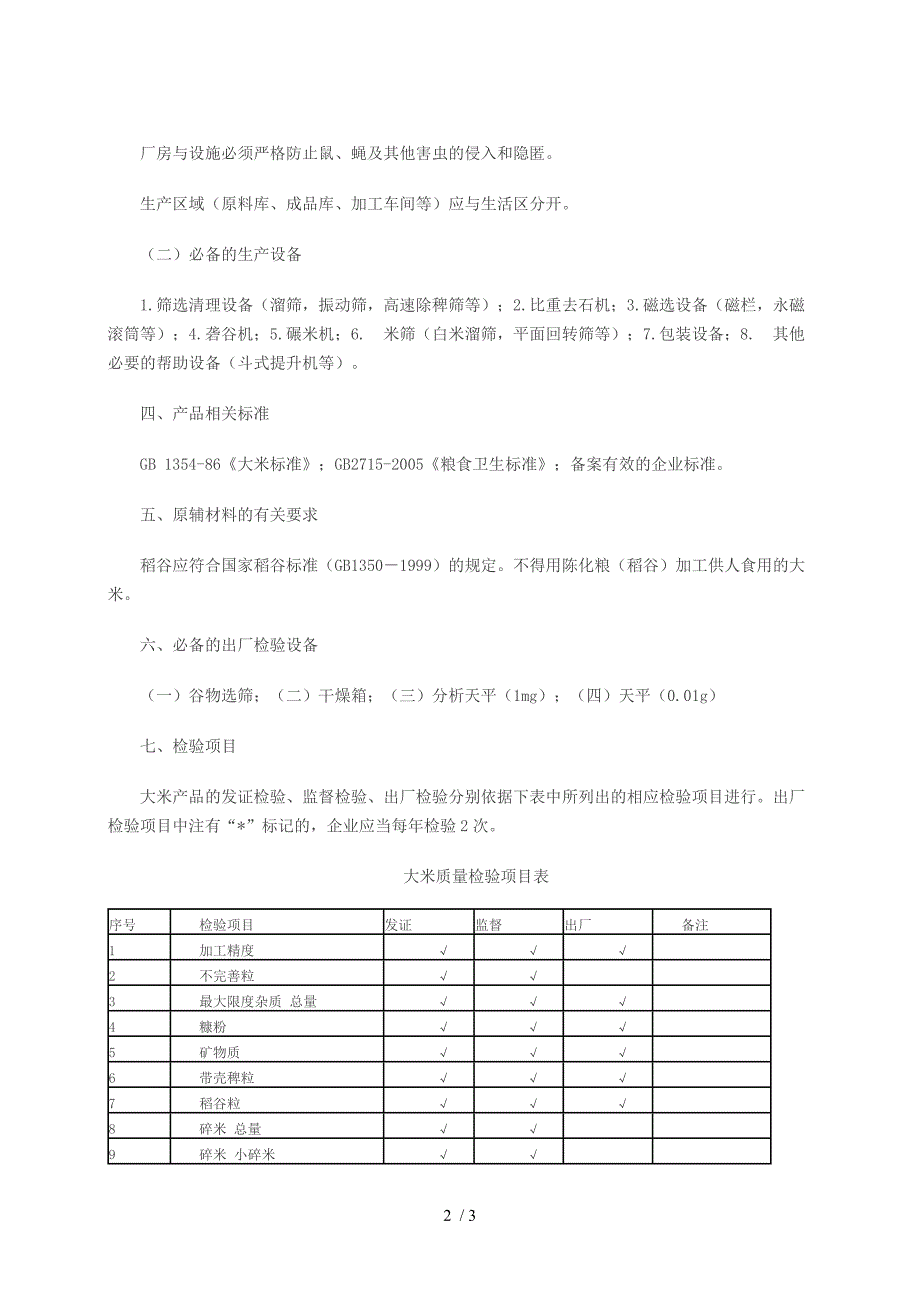 大米生产许可证审查细则_第2页