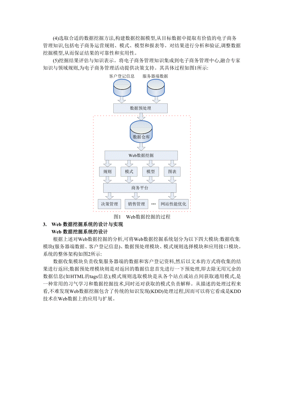 电子商务中的Web数据挖掘系统的设计.doc_第2页