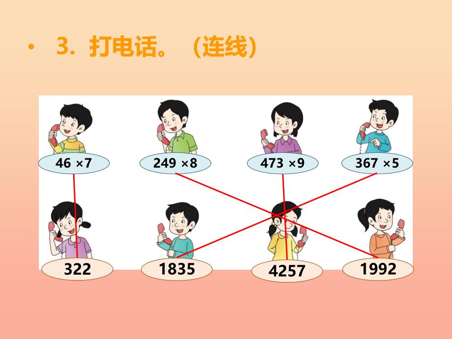 2022三年级数学上册第二单元一位数乘两位数三位数的乘法第16课时整理与复习课件2西师大版_第5页