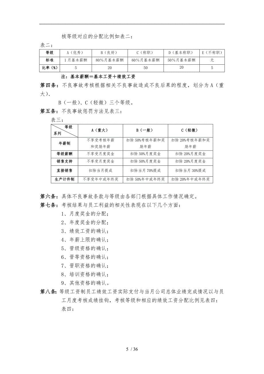 华为公司绩效管理制度_第5页