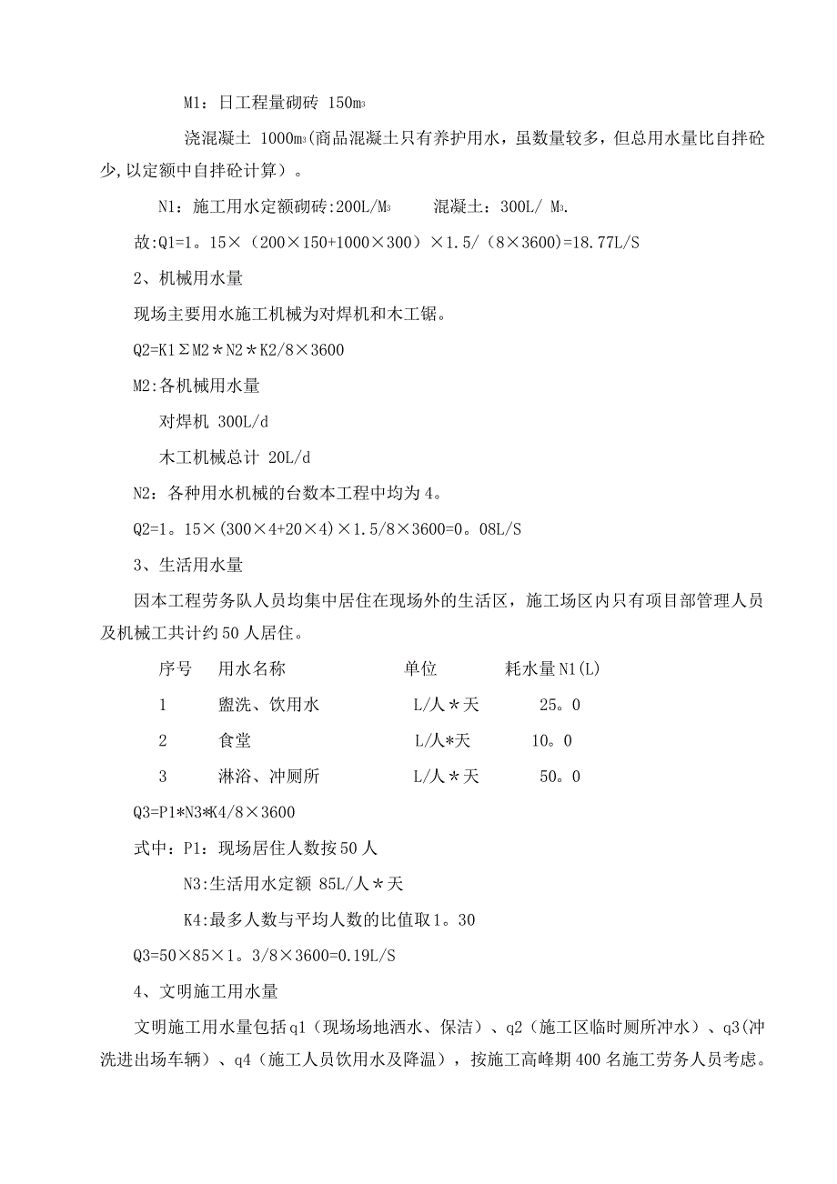 (康达)临时用水施工方案_第4页