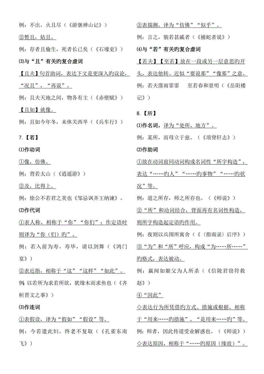 2023年常见文言虚词用法归纳.doc_第4页