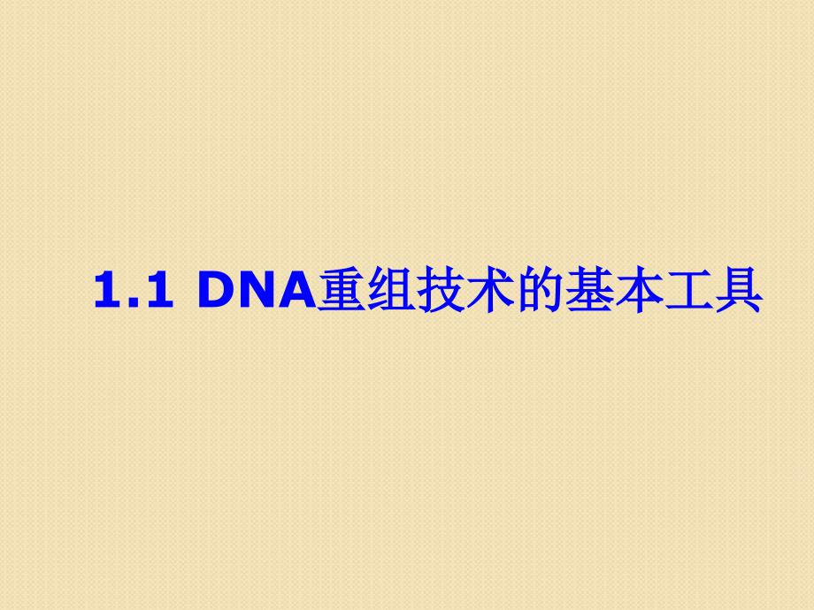 生物1.1dna重组技术的基本工具课件新人教版选修31教案_第2页