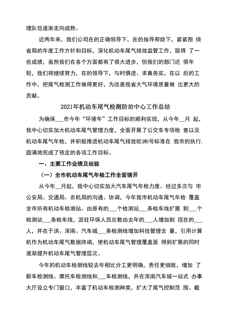 2021年机动车尾气排放检测工作总结_第4页