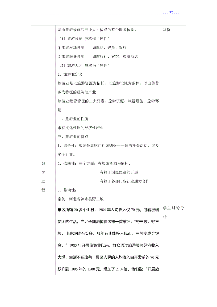 旅游概论教学案旅游业_第2页