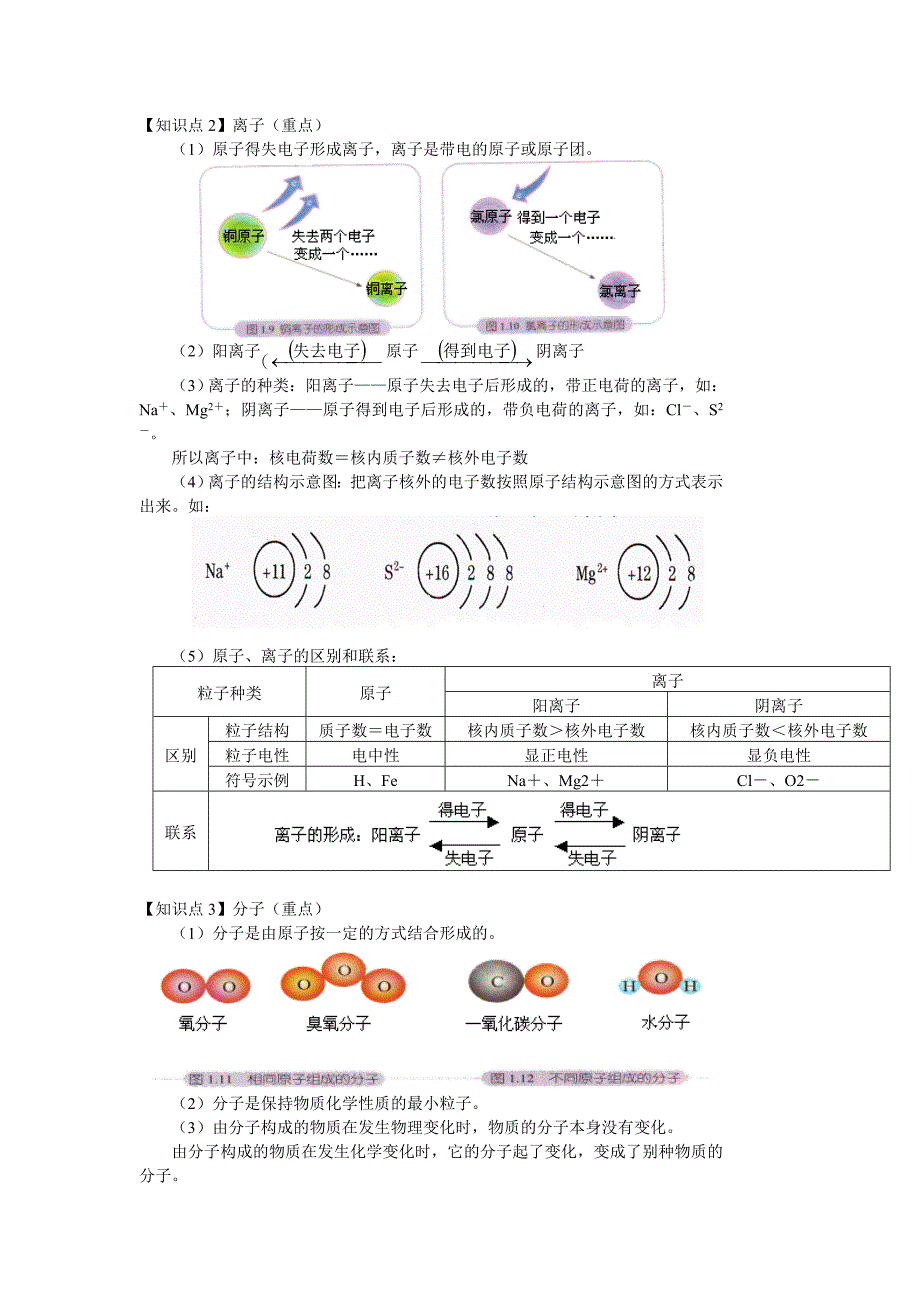 初中化学《离子分子》 (2).doc_第2页