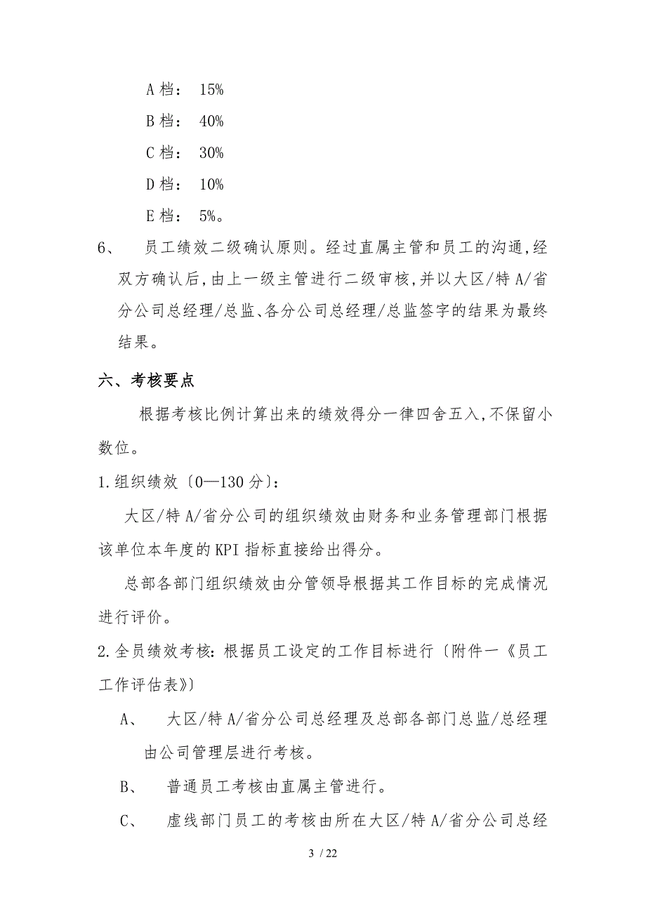 通信行业_绩效考核办法_第3页