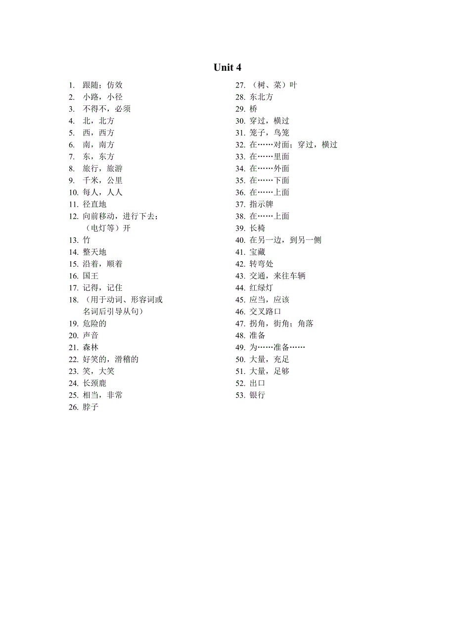 苏教版初一英语7B单词表_第4页