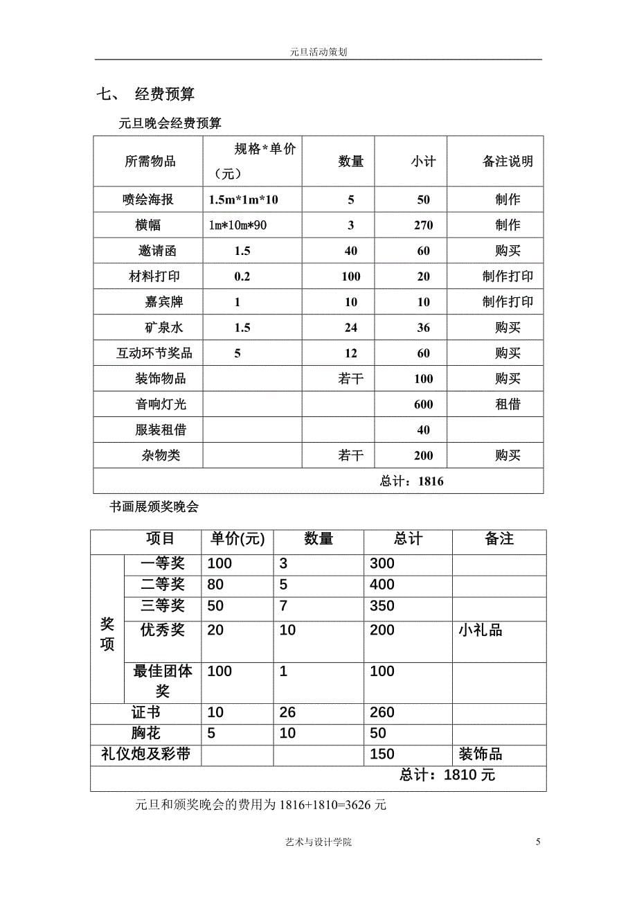 元旦活动招商策划书_第5页