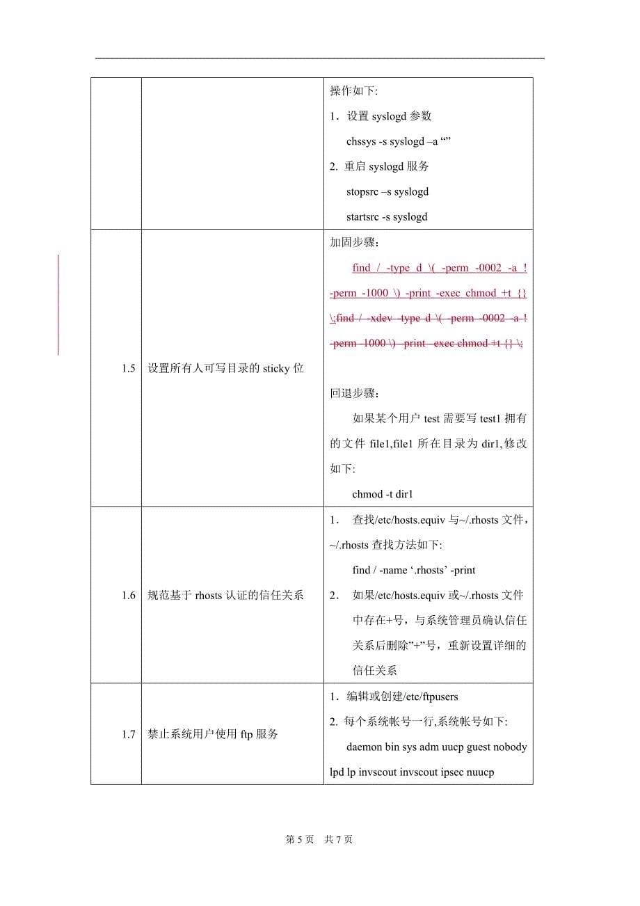 主机加固操作手册(AIX).doc_第5页