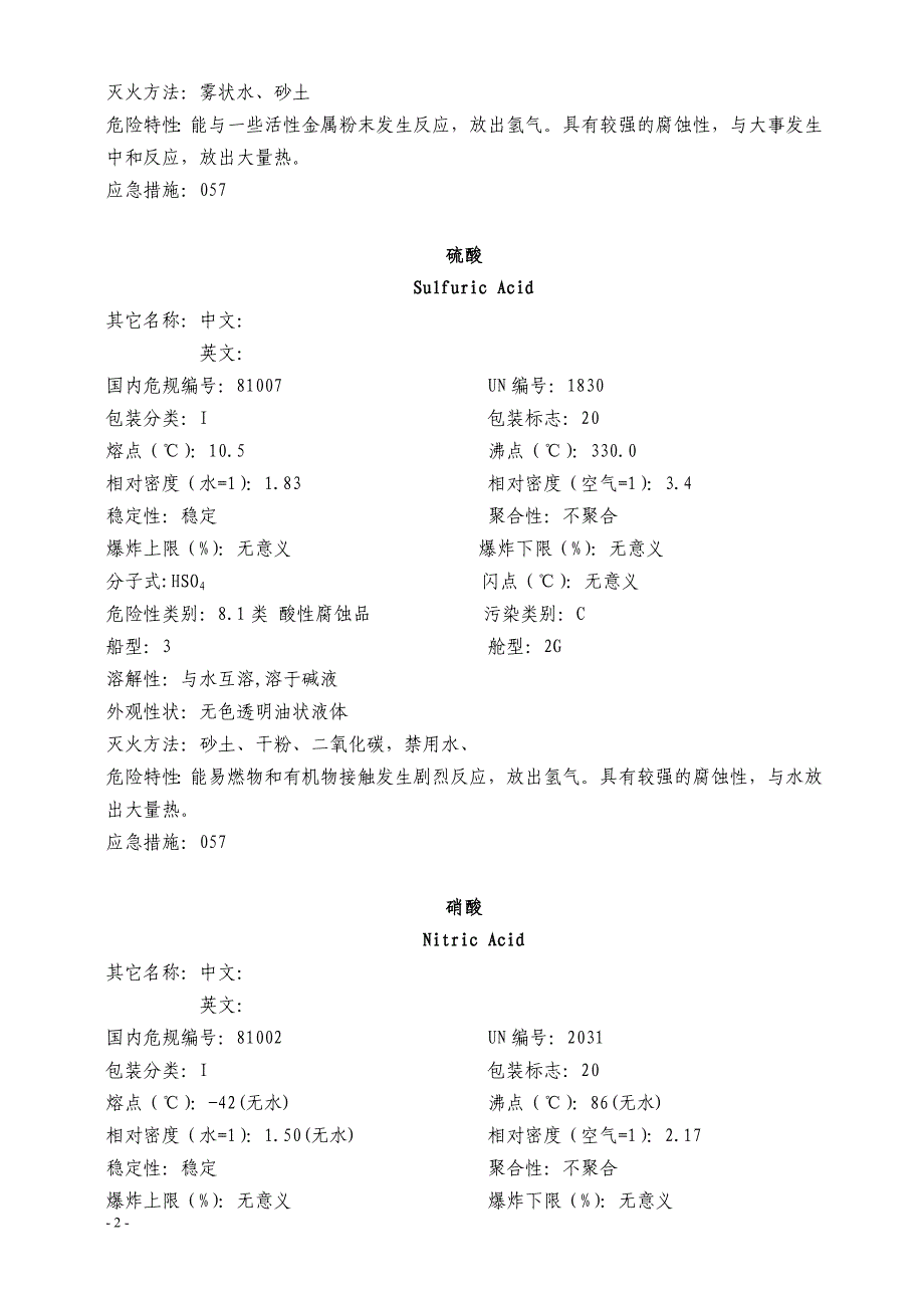 常用危险化学品理化特性.doc_第2页