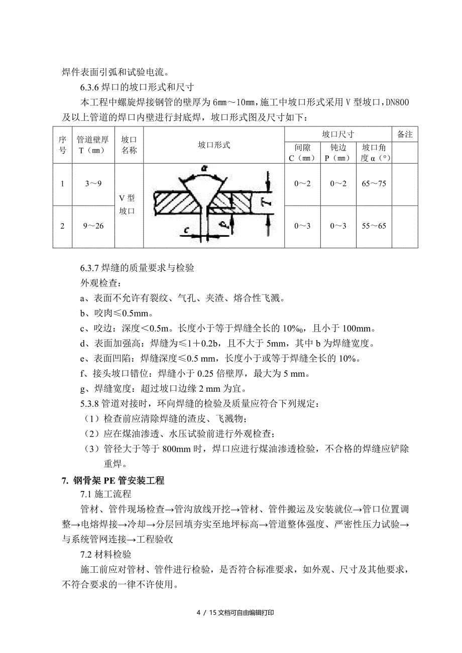 地下管网安装工程施工方案_第5页