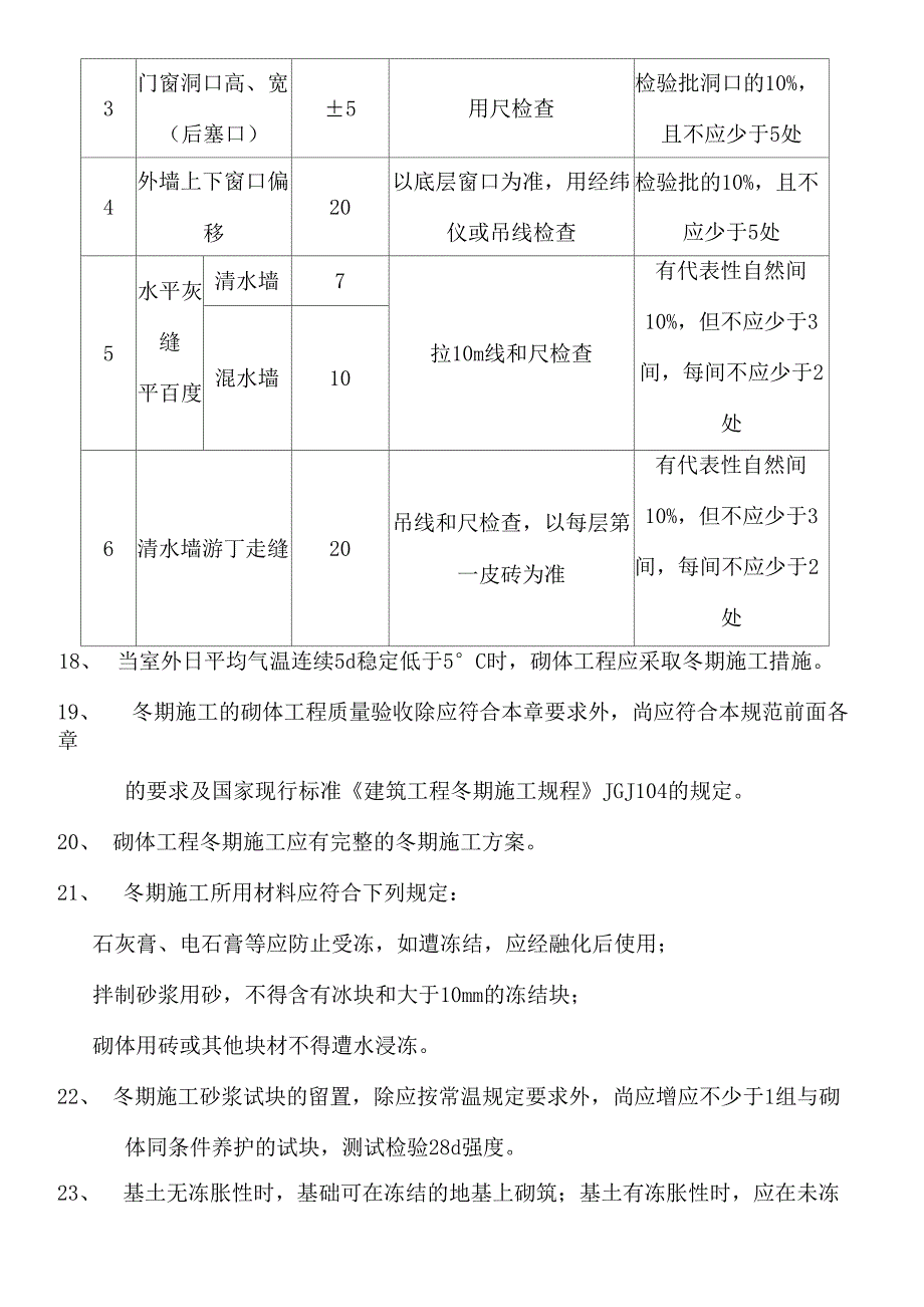 砖砌体施工技术操作规程_第3页